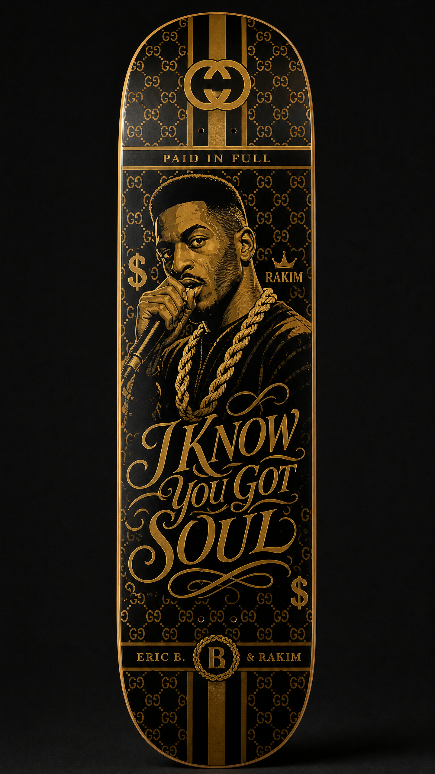Rakim - "I Know You Got Soul" Tee