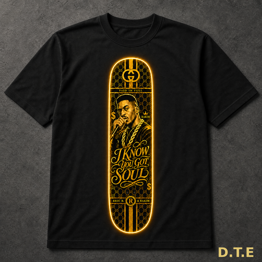 Rakim - "I Know You Got Soul" Tee