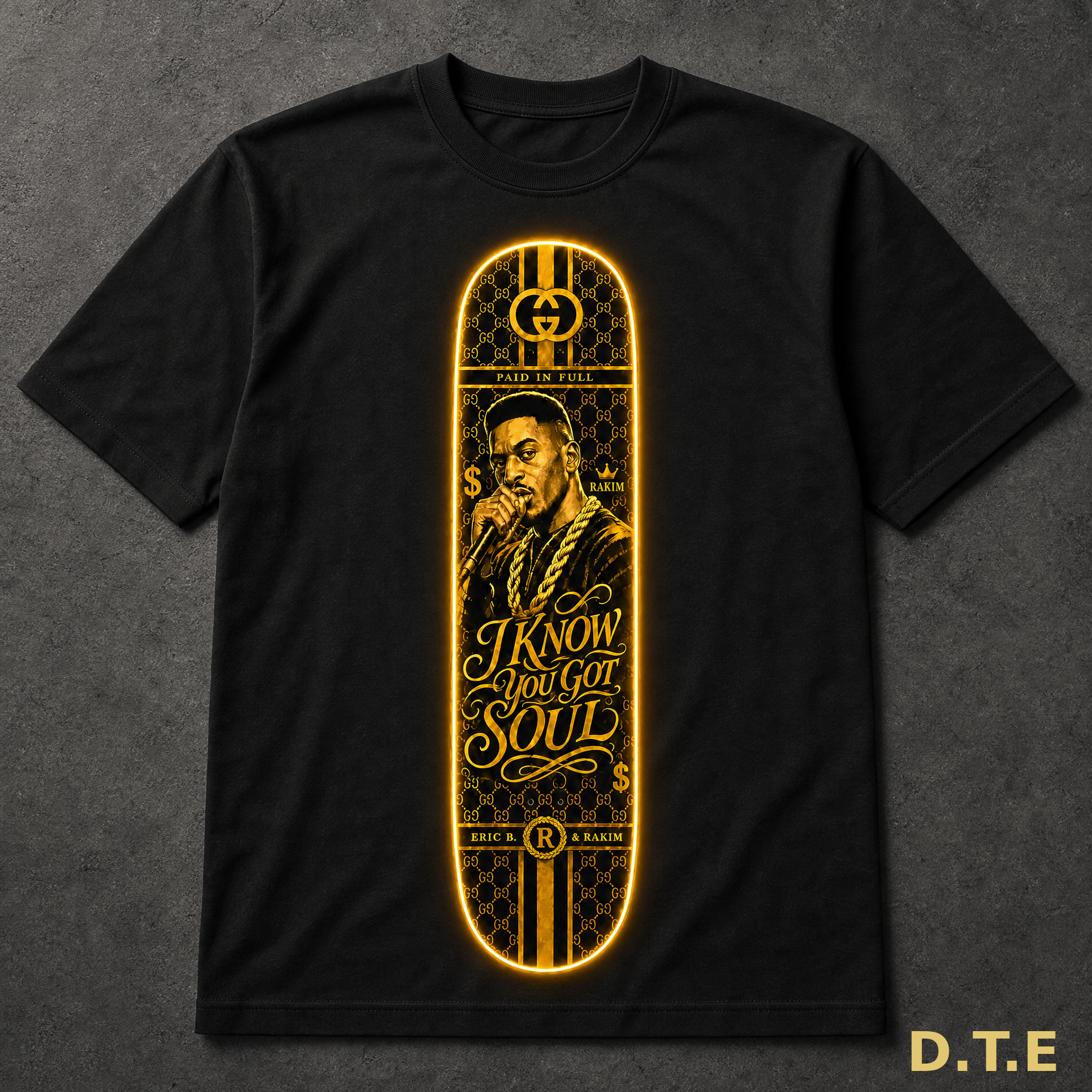 Rakim - "I Know You Got Soul" Tee