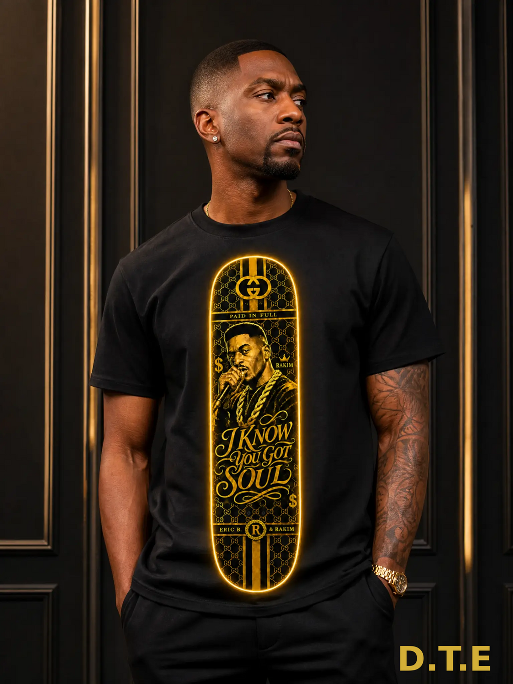 Rakim - "I Know You Got Soul" Tee