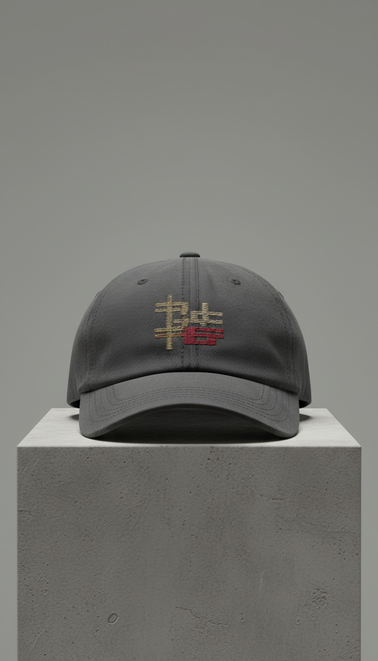 Embroidered Streetwear Cap Shadow Stitching