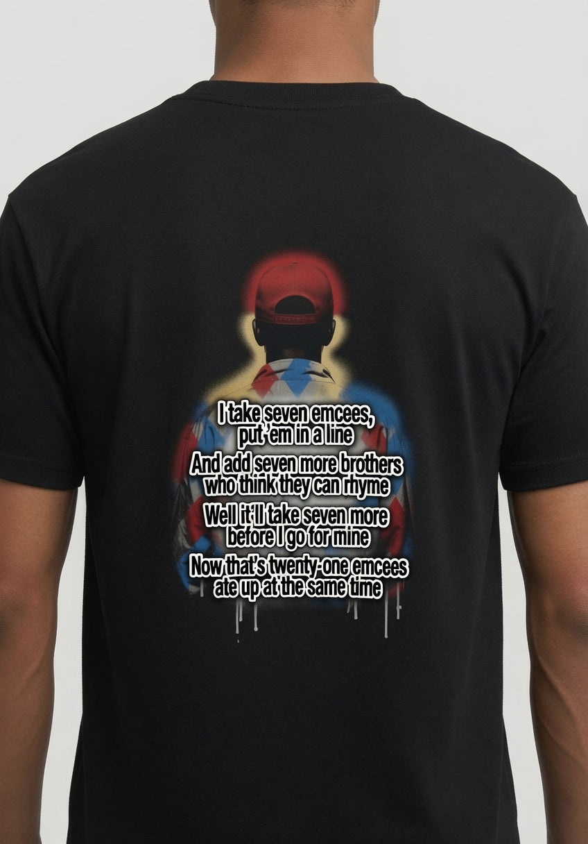 Rakim "Seven Emcees" Graphic Tee